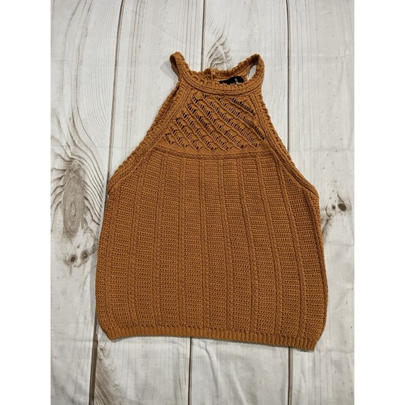 Broadway 38 Knit Halter‎ Top Size Large - Picture 1 of 5